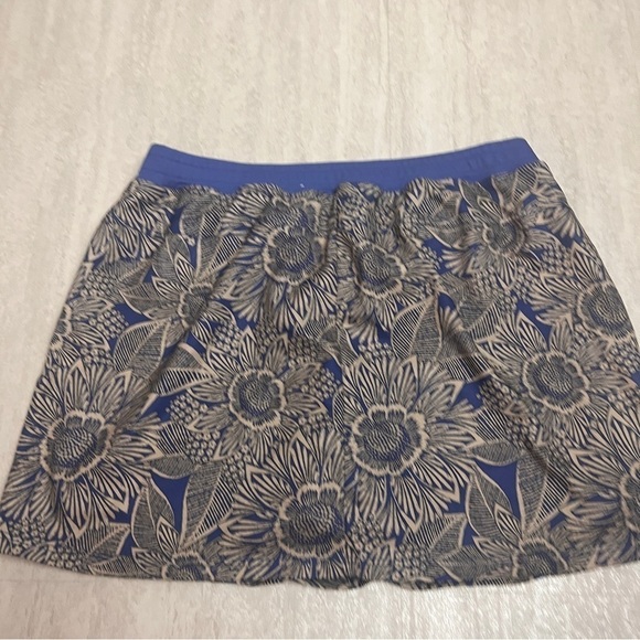 St. John's Bay skort blue floral pockets shorts plus size 1X - Picture 7 of 8